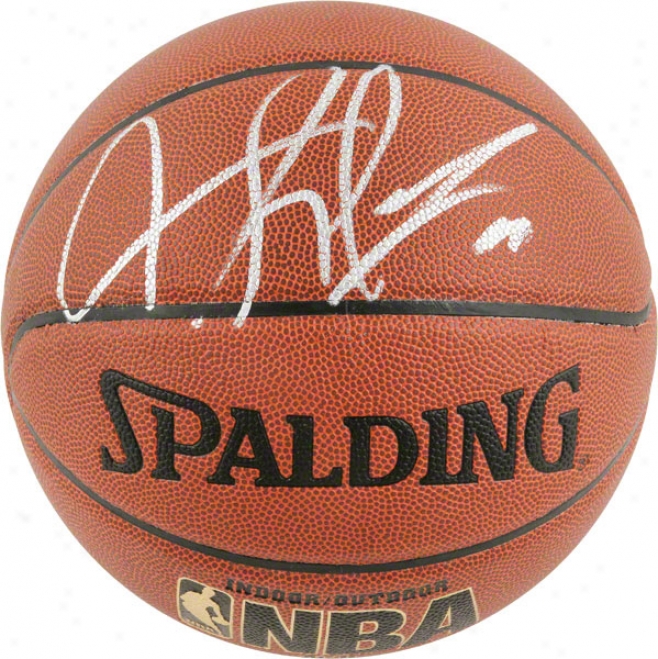 Dennis Rodman Autographed Indoor/outdoor Spalding Basketball