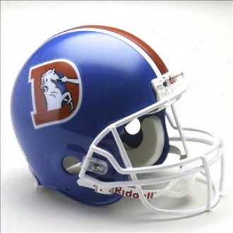 Denver Broncos 1975-1996 ''d'' Riddell Pro Line Throwback Full Size Helm