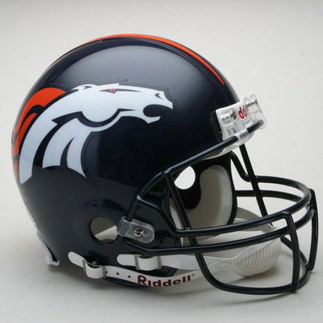 Denver Broncos Authentic Pro Line Riddell Full Size Helmet