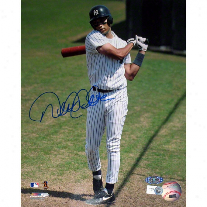 Derek Jeter New York Yankees 8x10 Spring Training Autographed Pgotograph