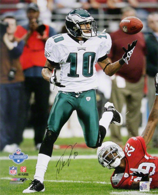 Desean Jackson Philadelphia Eagles - 09 Nfc Championship - Autographed 16x20 Photograph