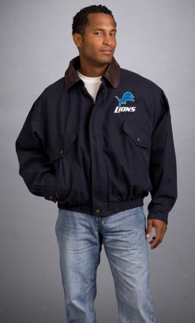 Detroit Lions Jacket: Ships of war Reebok Navigator Jacket