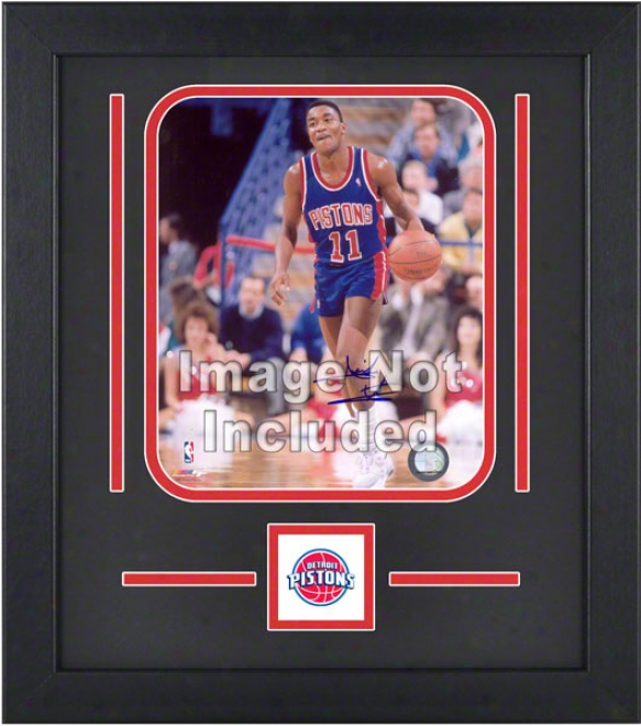 Detroit Pistons 8x10 Vertical Setup Fabricate With Team Logo