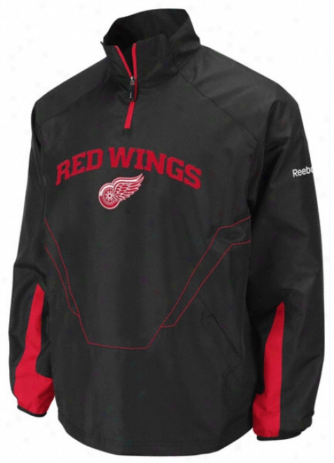 Detroit Red Wings Center Ice 1/4 Zip Hot Jacket