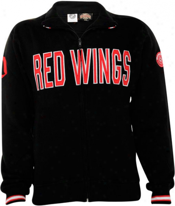 Detroit Red Wings Logan Entire extent Zip Track Jacket