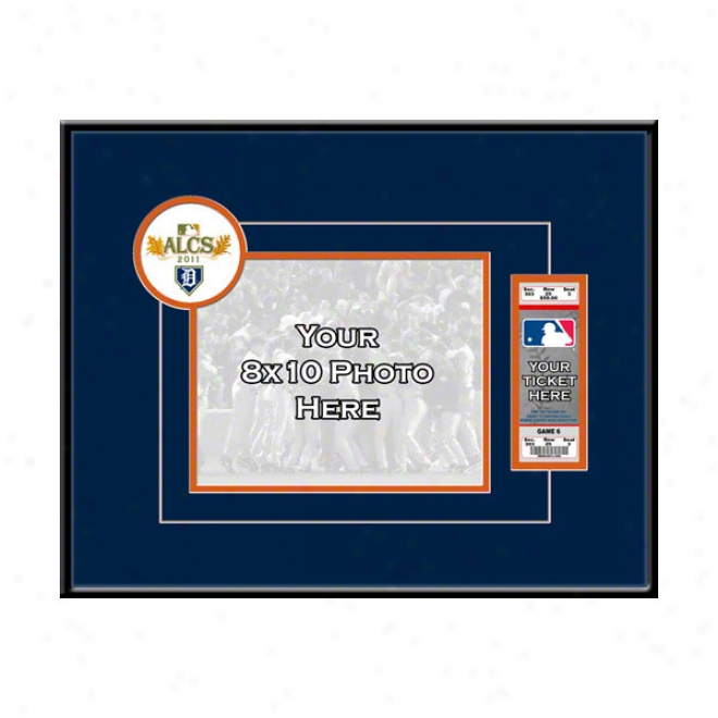 Detroit Tigers 2011 American League Championship Your 8x10 Photo Ticket Frame