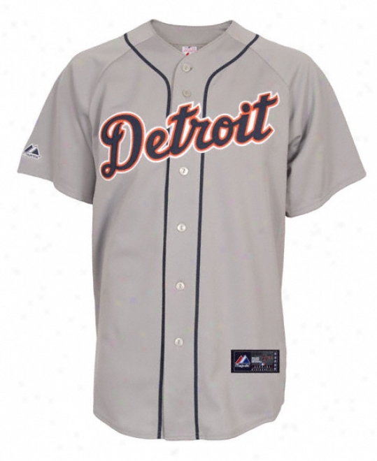 Detroit Tigers Road Mlb Replica Jersey