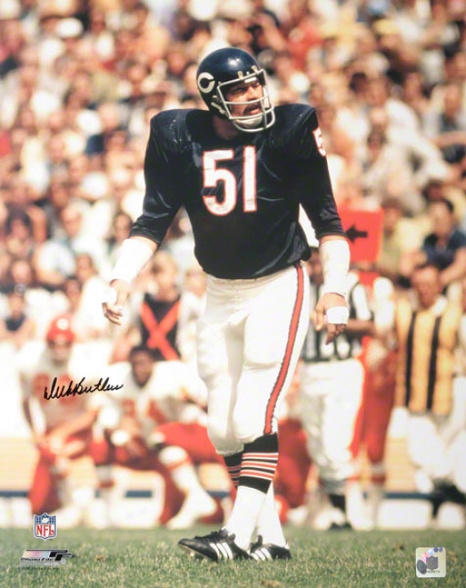 Dick Butkus Chicago Bears Autographed 16x20 Photograph