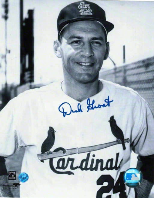 Dick Groat St. Louis Cardinals Autographed 8x10 Photo Pose
