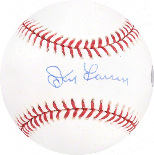 Don Larsen Autographed Baseball