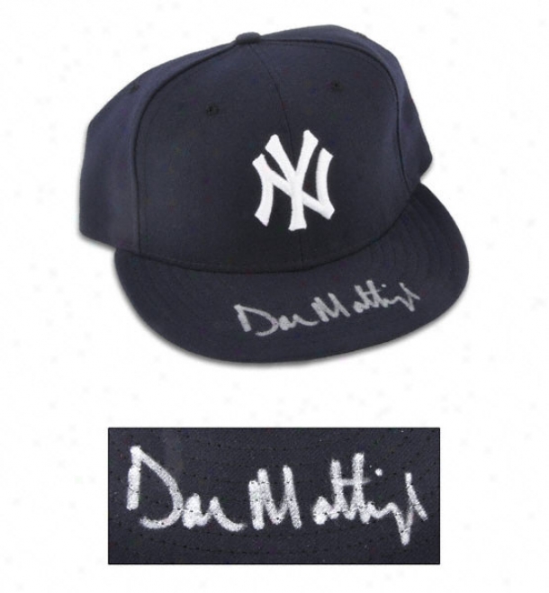 Put on Matgingly New York Yankees Autographed New Epoch Cap