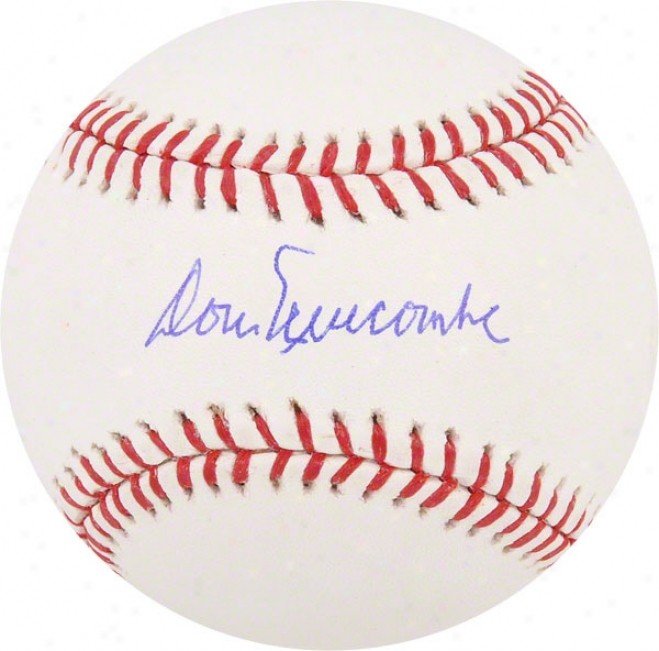 Don Newcombe Autographed Baseball  Particulars: Los Angeles Dodgers