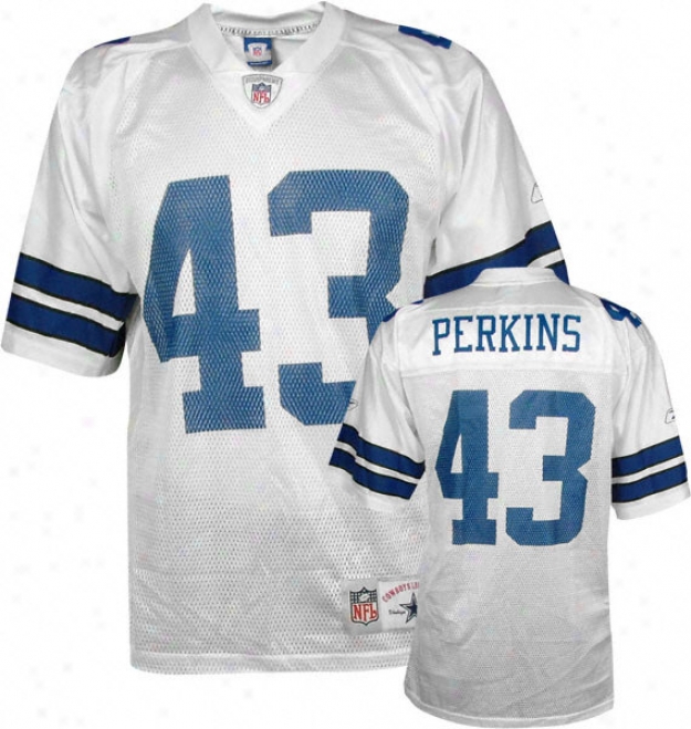 Don Perkins Reebok Nfl Replica Throwback Dallas Cowboys Jersey