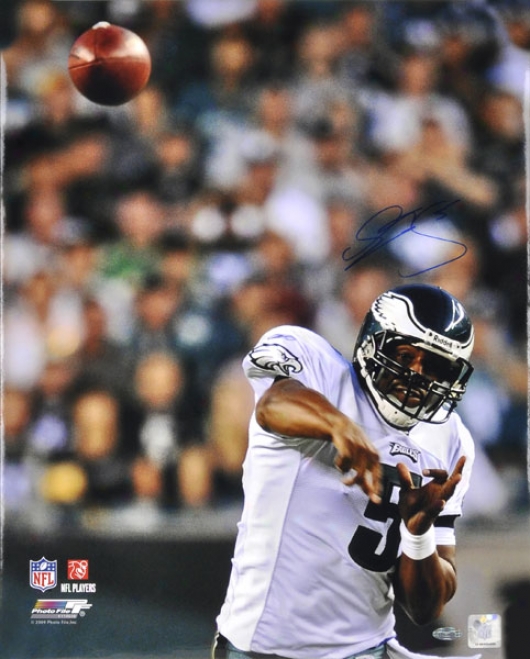 Donovan Mcnabb Autographed Photo: Philadelphia Eagles Passing Signed 16x20 Photograph