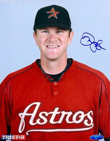 Drew Sutton Autographed Photograph: Houston Astros Signed 8x10 Photo