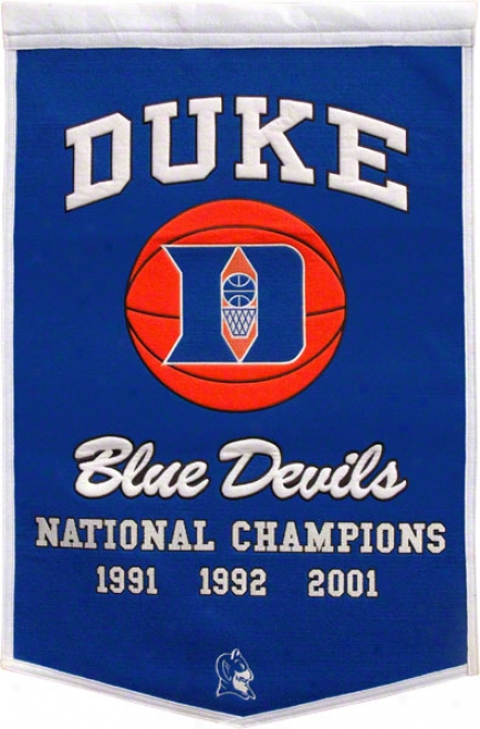 Duke Blue Devils Commemorative Banner