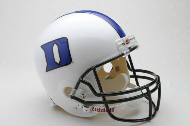 Duke Blue Devils Deluxe Replica Riddell Helmet