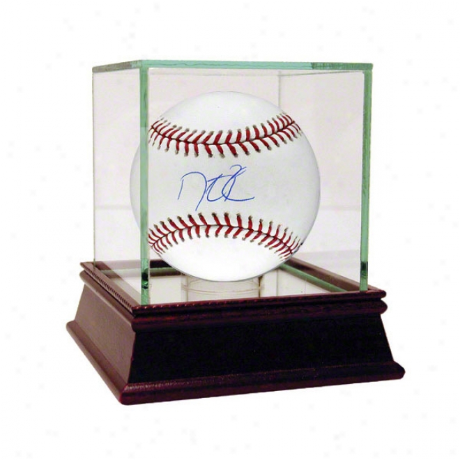 Dustin Pedroia Autographed Baseball