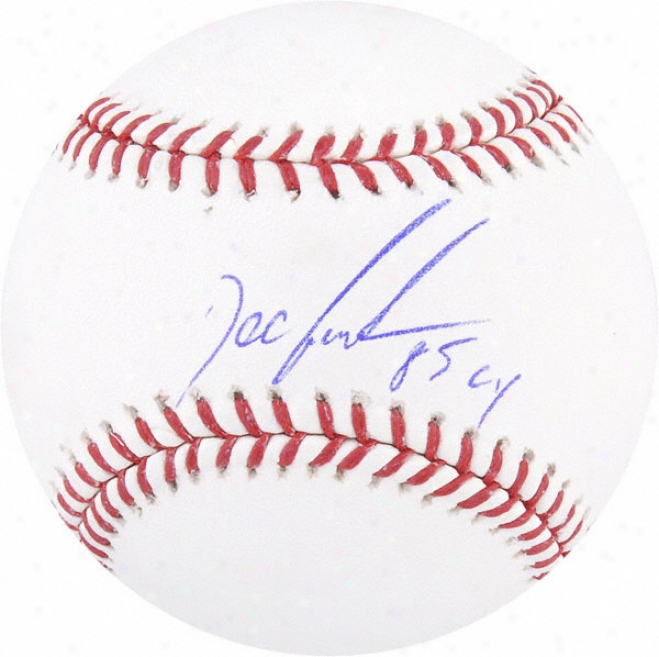 Dwight &quotxoc&quot Gooden Autographed Baseball  Details: 85 Cy Inscription