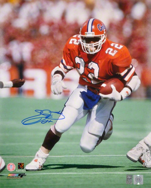 Emmitt Smith Autographed 16x20 Photogrqph  Details: Florida Gators