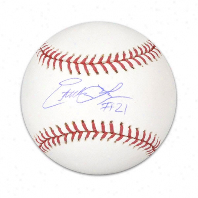 Estebwn Loaiza Autographed Baseball