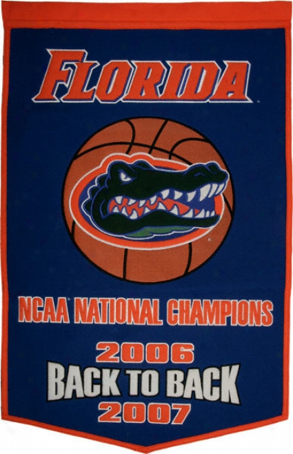 Florida Gators -basketball- Dynasty Banner