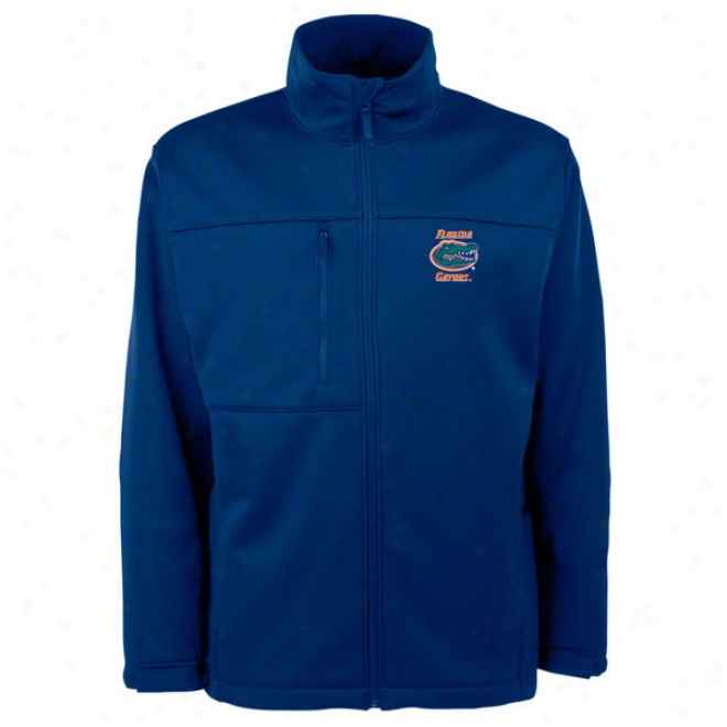 Florida Gators Blue Traverse Bonded Soft Shell Jacket