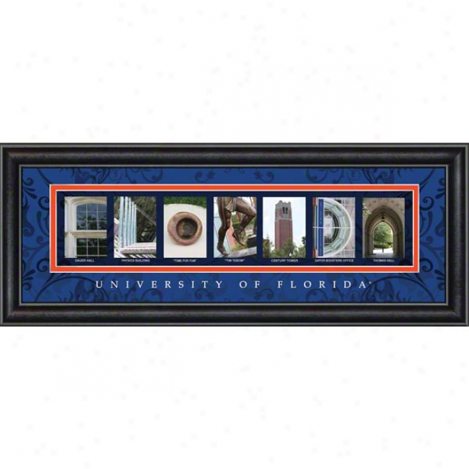 Florida Gators Letter Art