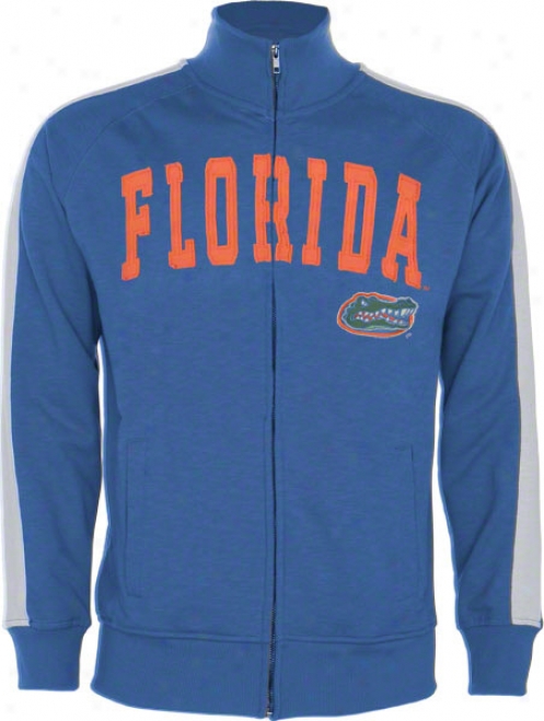 Florida Gators Royal Pinnacle Slub Frech Terry Track Jacket