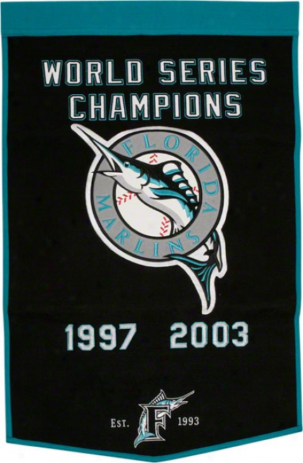 Florida Marlins Dynasty Banner