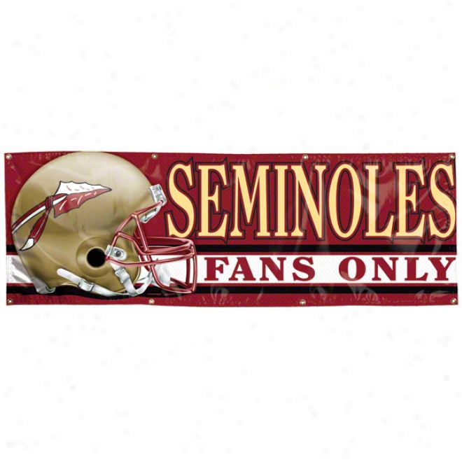 Florida State Seminoles 2x6 Vinyl Banner