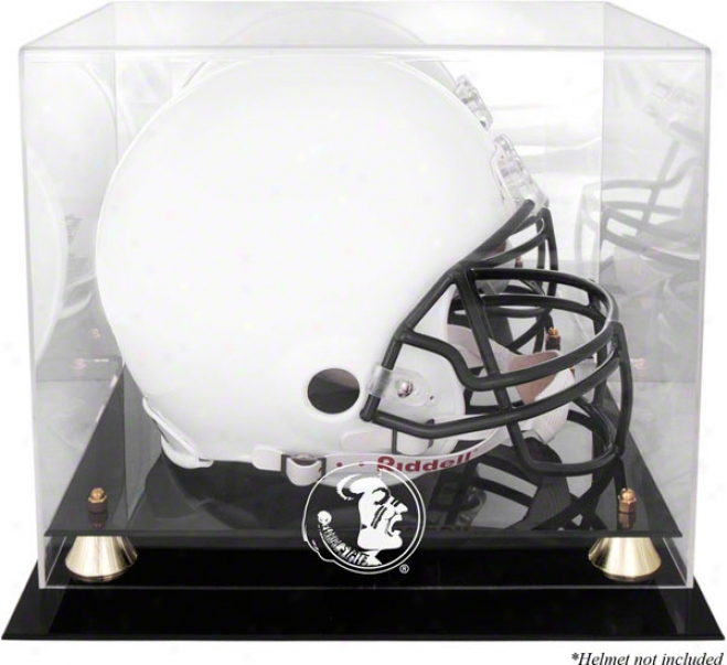 Florida State Seminoles Golden First-rate Helmet Display Case