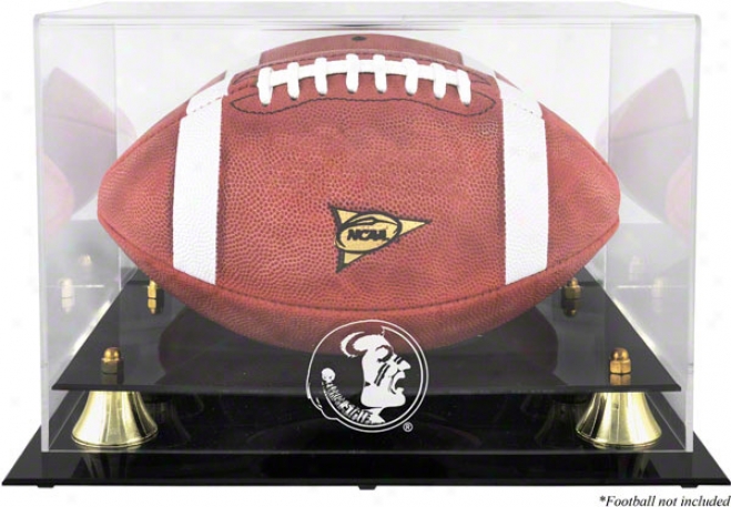 Florida State Seminooles Golden Classic Logo Football Case With Mirror Back