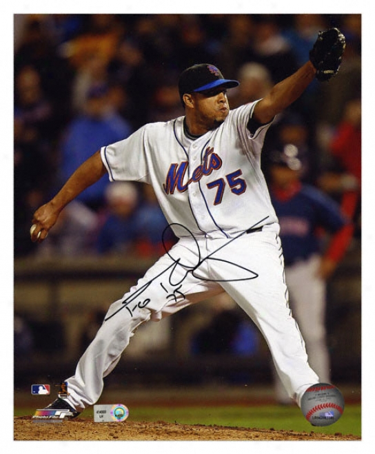 Francisco Rodriguez New York Mets Autographed 8x10 Photograph