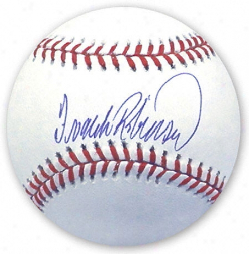 Frank Robinson Autographex Baseball