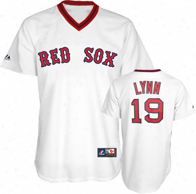 Fred Lynn Boston Red Sox Cooperstown Replica Jersey