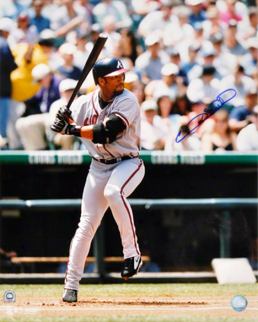 Gary Sheffield Atlanta Braves Autographed Photograph