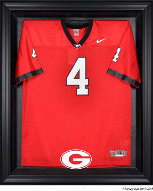 Georgia Bulldogs Frameed Logo Jersey Display Case