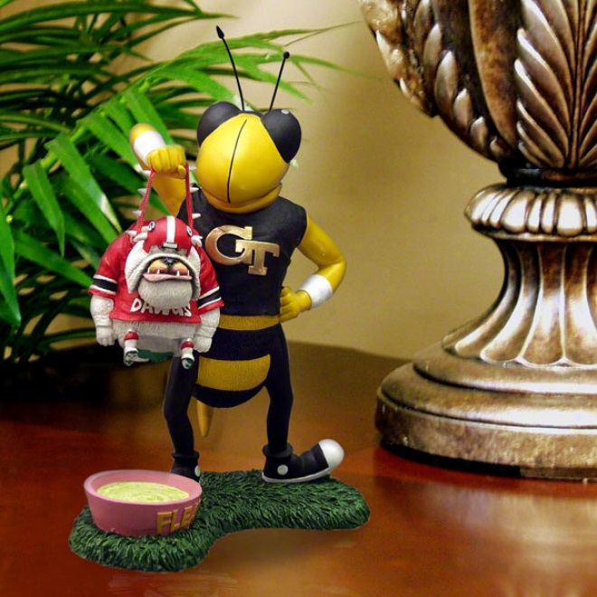 Georgia Tech Yellow Jackets Rivalry Soup Of The Day Figurine