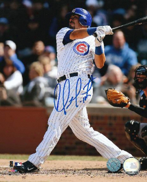 Geovany Soto Chicago Cubs Autographed 8x10 Batting Photo