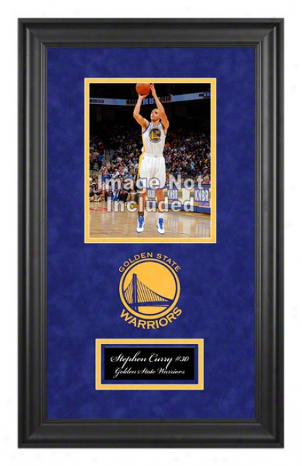 Golden State Warriors Deluxe 8x10 Team Logo Frame