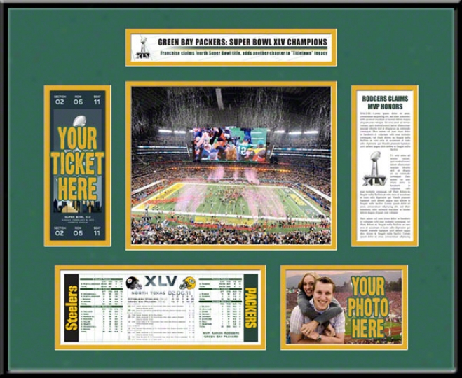 Green Bay Packers Super Bowl Xlv Champions Ticket Invent