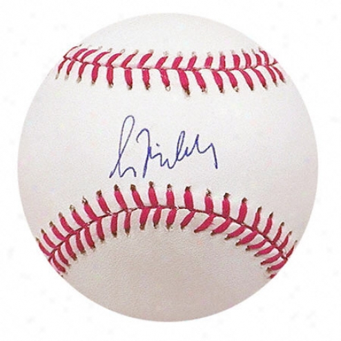 Greg Maddux Autographed Baseball