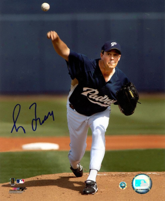 Greg Maddux San Diego Padres Autographed 8x10 Photograph