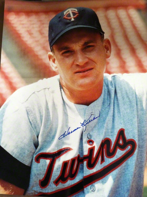 Harmon Killebrew Minnesota Twins Autographed 11x14 Photo Pose