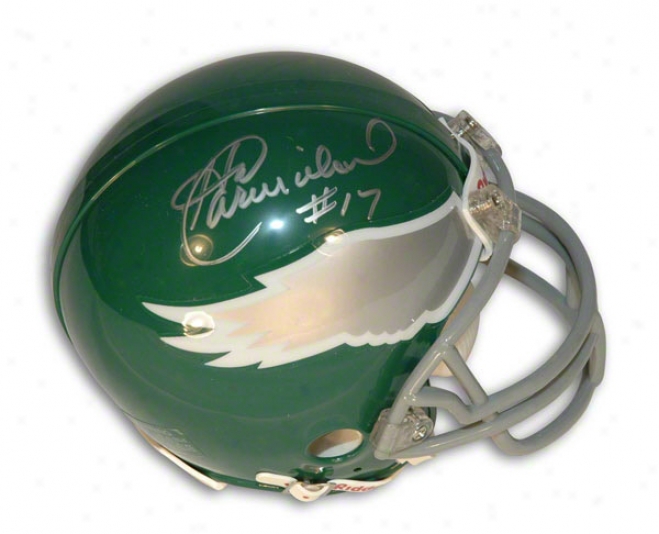 Harold Carmichae Autographedl Philadelphia Eagles Mini Helmet