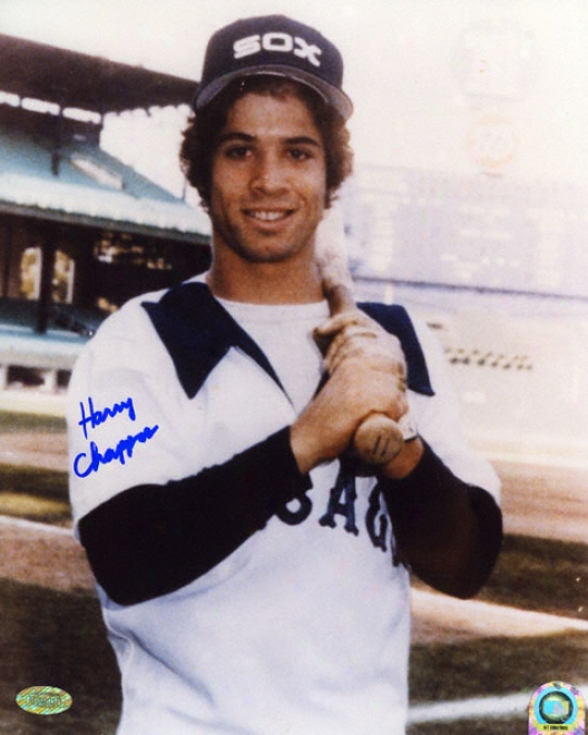 Harry Chappas Chicago White Sox - Pose2 - 8x10 Autogtaphed Photograph