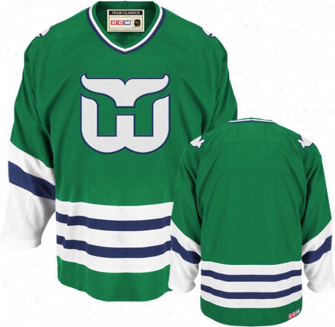 Hartford Whalers New Reebok Tea mClassic Throwback Jersey