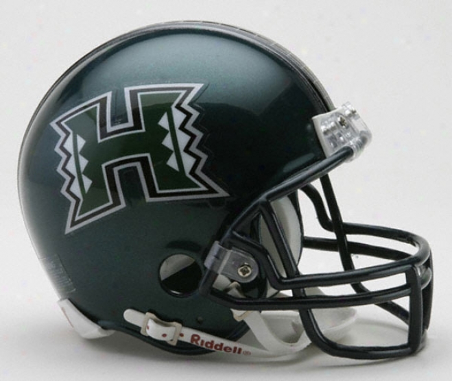 Hawaii Warriors Riddell Mini Helmet
