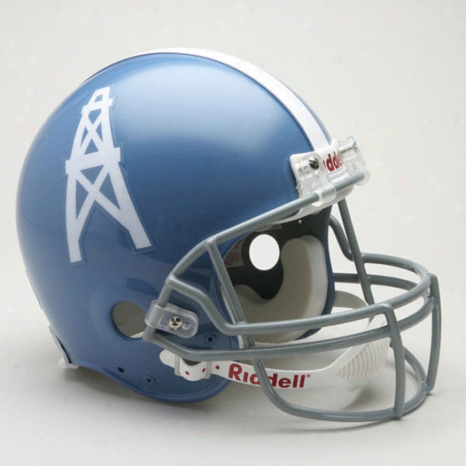 Houston Oilers 1960-1963 Authentic Pro Line Riddell Throwback Full Size Helmet